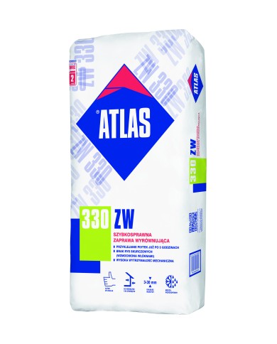 ATLAS ZW 330 - Zaprawa wyrównująca 25 kg | Wysoka jakość ATLAS ZW 330 - Zaprawa wyrównująca 25 kg | Wysoka jakość