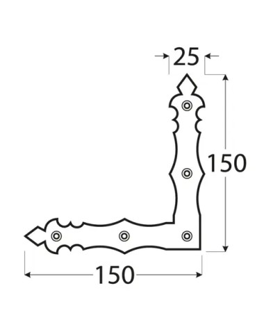 NAD 1C Narożnik Ozdobny Czarny 150x150x25mm - Wysoka Jakość NAD 1C Narożnik Ozdobny Czarny 150x150x25mm - Wysoka Jakość