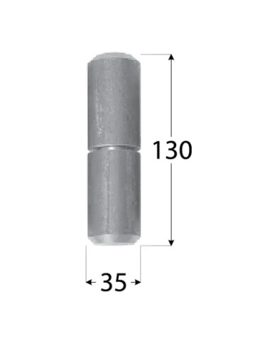 Zawias toczony ZTK 35 z kulką 35x130 - Wysoka jakość i trwałość Zawias toczony ZTK 35 z kulką 35x130 - Wysoka jakość i trwałość