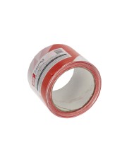 KAEM Taśma ostrzegawcza biało/czerwona 8cm 100mb - Bezpieczeństwo KAEM Taśma ostrzegawcza biało/czerwona 8cm 100mb - Bezpieczeństwo