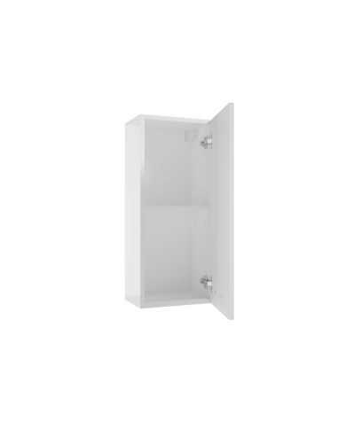 MEA Szafka wisząca 30 cm - biały połysk, elegancki design MEA Szafka wisząca 30 cm - biały połysk, elegancki design
