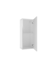 MEA Szafka wisząca 30 cm - biały połysk, elegancki design