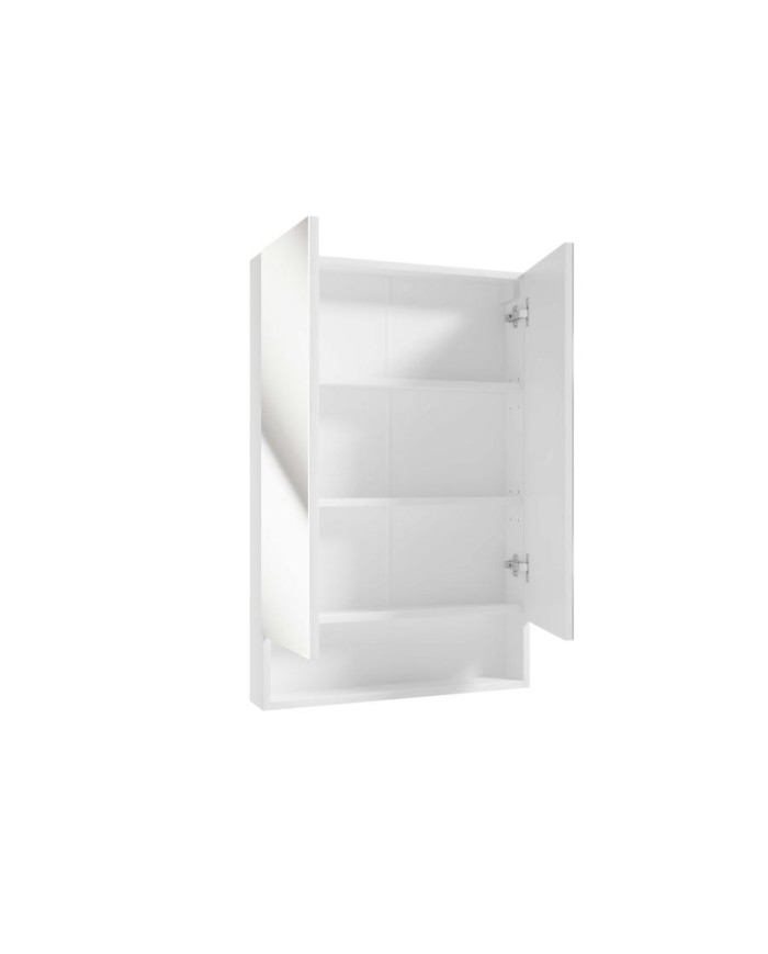 Szafka lustrzana Lupo 60cm - Biała z lustrem | Stylowe wnętrze