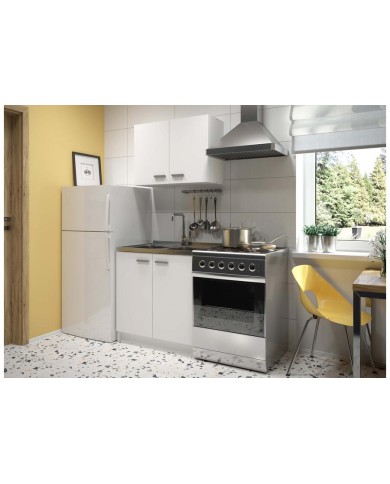 Szafka kuchenna wisząca Single 80 cm - biały laminat