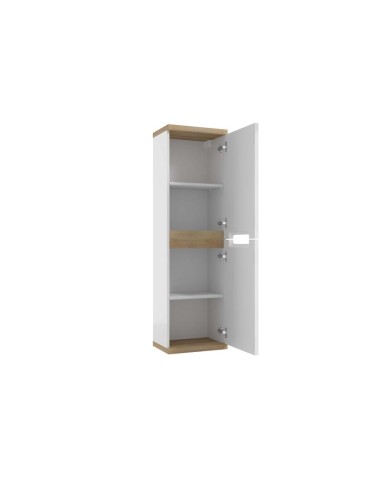 RONDA Słupek 40 cm - Biały Połysk K i F - Elegancja i Styl RONDA Słupek 40 cm - Biały Połysk K i F - Elegancja i Styl