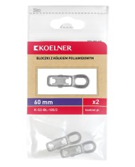 Bloczki z kółkiem poliamidowym 105 - 2 sztuki w ofercie! Bloczki z kółkiem poliamidowym 105 - 2 sztuki w ofercie!