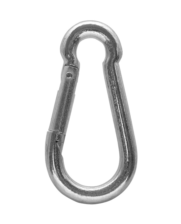 Karabińczyk do lin strażackich 10x100 - Wytrzymałość i bezpieczeństwo Karabińczyk do lin strażackich 10x100 - Wytrzymałość i bezpieczeństwo