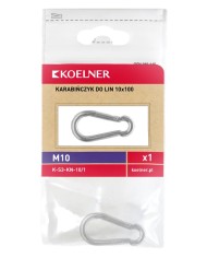 Karabińczyk do lin strażackich 10x100 - Wytrzymałość i bezpieczeństwo Karabińczyk do lin strażackich 10x100 - Wytrzymałość i bezpieczeństwo