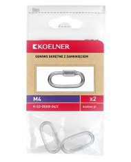 RAWLPLUG Ogniwo skrętne 4mm - Blister 2 sztuki | Wysoka jakość RAWLPLUG Ogniwo skrętne 4mm - Blister 2 sztuki | Wysoka jakość