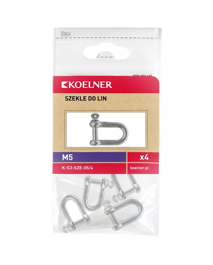 RAWLPLUG Szekle do lin M5 - Blister 4 sztuki | Wysoka jakość RAWLPLUG Szekle do lin M5 - Blister 4 sztuki | Wysoka jakość