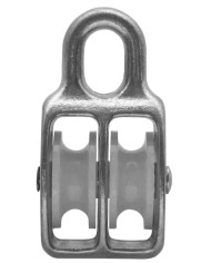 Bloczek z kółkiem poliamidowym 208 - podwójny blister 1 szt. Bloczek z kółkiem poliamidowym 208 - podwójny blister 1 szt.