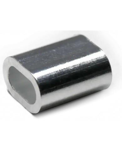 Tuleja aluminiowa 2mm do linek - 8 sztuk | Wysoka jakość! Tuleja aluminiowa 2mm do linek - 8 sztuk | Wysoka jakość!