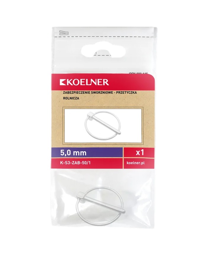 RAWLPLUG Zabezpieczenie sworzniowe 5mm - 1 sztuka w ofercie! RAWLPLUG Zabezpieczenie sworzniowe 5mm - 1 sztuka w ofercie!