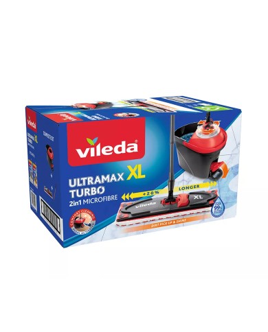 VILEDA mop UltraMat TURBO XL - Efektywne czyszczenie podłóg