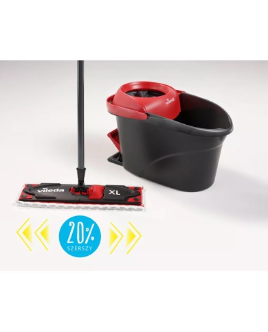 VILEDA mop UltraMat TURBO XL - Efektywne czyszczenie podłóg