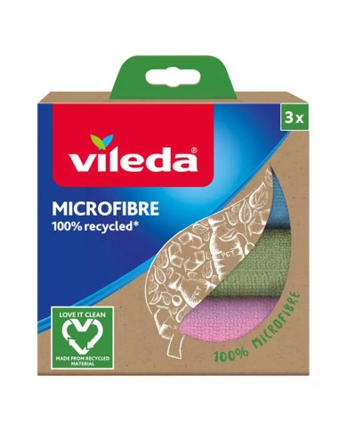 VILEDA ściereczka mikrofibra 100% - skuteczne sprzątanie VILEDA ściereczka mikrofibra 100% - skuteczne sprzątanie
