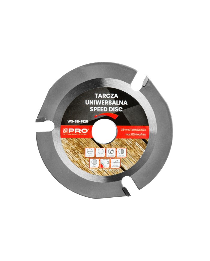 Tarcza 125x3tx4 metal SPEED DISC - Wysoka jakość i wydajność Tarcza 125x3tx4 metal SPEED DISC - Wysoka jakość i wydajność