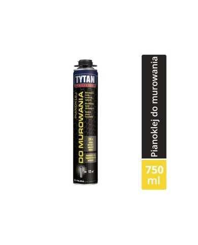 Pianoklej do murowania 870ml - Wysoka jakość i trwałość Pianoklej do murowania 870ml - Wysoka jakość i trwałość