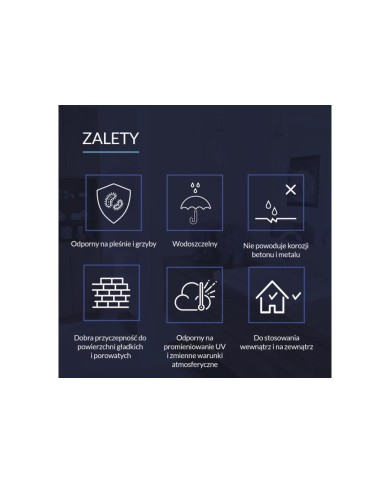 TP Silikon Budowlany Neutralny 280ml Biały - Wysoka Jakość TP Silikon Budowlany Neutralny 280ml Biały - Wysoka Jakość