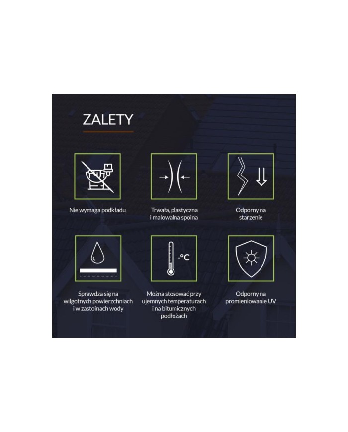 Uszczelniacz Dekarski Specjalistyczny - Najlepsza Jakość i Ceny Uszczelniacz Dekarski Specjalistyczny - Najlepsza Jakość i Ceny