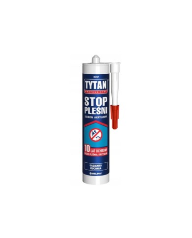 Stop Pleśni Silikon Akrylowy 280ml Biały - Skuteczna Ochrona Stop Pleśni Silikon Akrylowy 280ml Biały - Skuteczna Ochrona