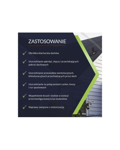 Uszczelniacz TYTAN BLACHAR Srebrny - Skuteczna Ochrona i Naprawa Uszczelniacz TYTAN BLACHAR Srebrny - Skuteczna Ochrona i Naprawa