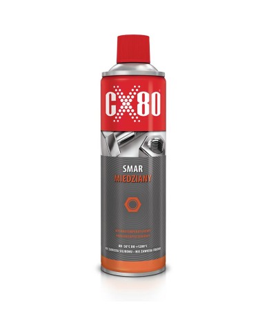 Smar miedziany aerozol 500ml - skuteczna ochrona przed zapieczeniem Smar miedziany aerozol 500ml - skuteczna ochrona przed zapieczeniem