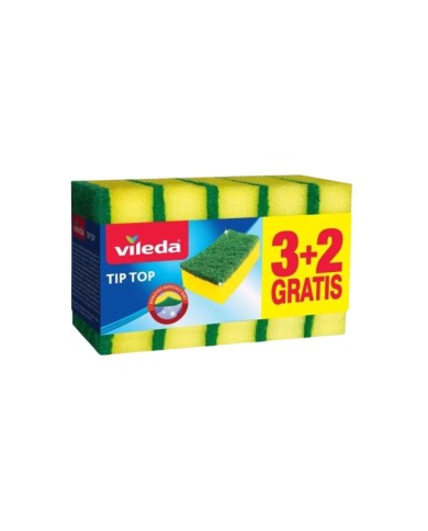 Vileda Zmywak Tip-Top 5 sztuk - Skuteczne czyszczenie! Vileda Zmywak Tip-Top 5 sztuk - Skuteczne czyszczenie!