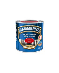 HAMMERITE Połysk Czerwona 0,7L - Farba do metalu i drewna HAMMERITE Połysk Czerwona 0,7L - Farba do metalu i drewna