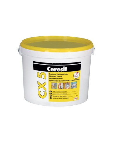 CERESIT CX 5 - Wiadro 5kg | Wysokiej jakości zaprawa budowlana CERESIT CX 5 - Wiadro 5kg | Wysokiej jakości zaprawa budowlana