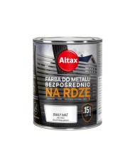 ALTAX Farba do metalu 750 ML BIAŁY MAT - Wysoka jakość i trwałość ALTAX Farba do metalu 750 ML BIAŁY MAT - Wysoka jakość i trwałość