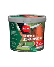 ALTAX Impregnat Zielony 4,5L - Ochrona i pielęgnacja drewna ALTAX Impregnat Zielony 4,5L - Ochrona i pielęgnacja drewna