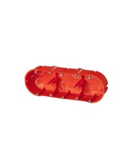 Puszka 3x60 p/t regips pomarańczowa - Wysoka jakość i trwałość Puszka 3x60 p/t regips pomarańczowa - Wysoka jakość i trwałość