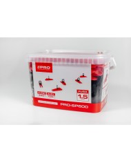 System poziomujący 1,5mm mix - Precyzyjne wyrównanie podłóg