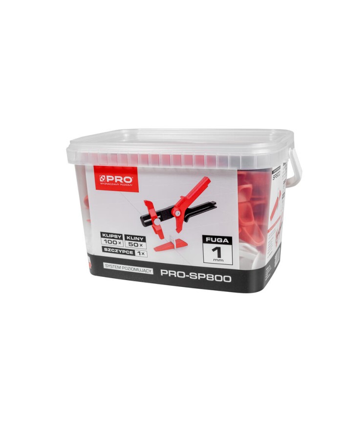 System poziomujący 1mm MIX - Precyzyjne rozwiązania budowlane System poziomujący 1mm MIX - Precyzyjne rozwiązania budowlane