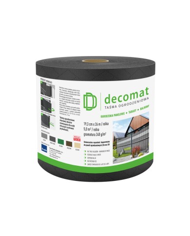 Scala Decomat Taśma ogrodzeniowa 19,3x - Wytrzymałość i Estetyka Scala Decomat Taśma ogrodzeniowa 19,3x - Wytrzymałość i Estetyka