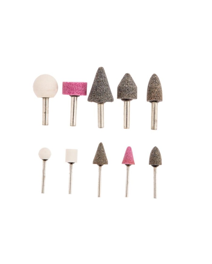 Kamienie szlifierskie z trzepien - Zestaw 10 sztuk do obróbki