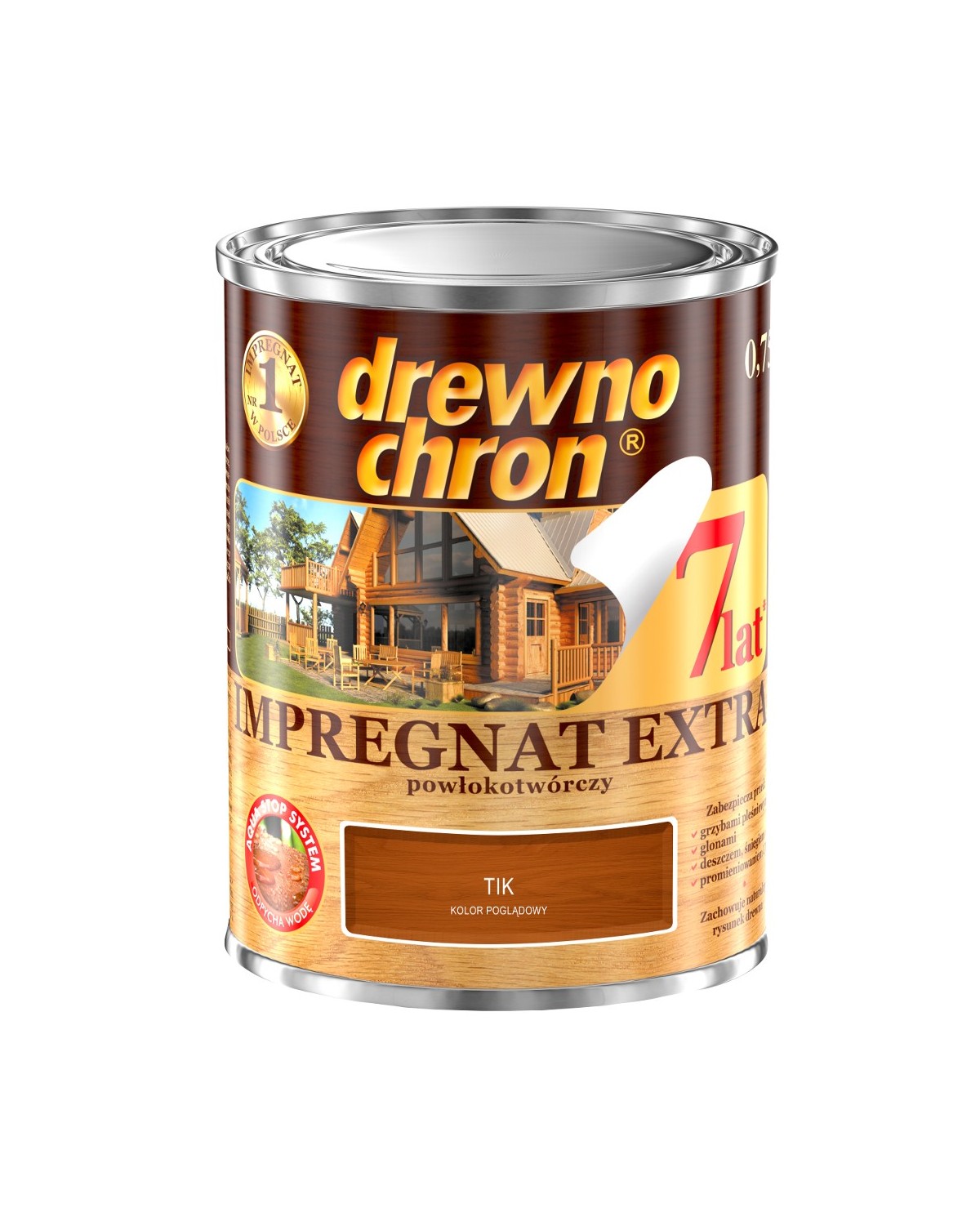 PPG Drewnoch. Impr. Ex. Powłok. TIK 0,75L - Ochrona Drewna PPG Drewnoch. Impr. Ex. Powłok. TIK 0,75L - Ochrona Drewna
