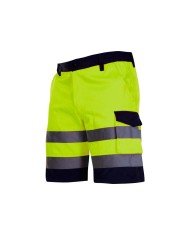 Spodenki Krótkie Ostrzegawcze Żółte - Bezpieczeństwo i Styl Spodenki Krótkie Ostrzegawcze Żółte - Bezpieczeństwo i Styl