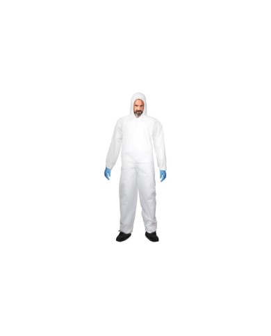 Kombinezon ochronny biały 50g/m2 2XL - wysoka jakość i komfort Kombinezon ochronny biały 50g/m2 2XL - wysoka jakość i komfort