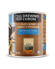 Impregnat do drewna Extra sosna naturalna 0,75 L - DREWNOCHRON Impregnat do drewna Extra sosna naturalna 0,75 L - DREWNOCHRON