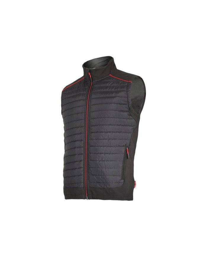 Bezrękawnik ocieplany czarno-czerwony 2XL - Komfort i styl Bezrękawnik ocieplany czarno-czerwony 2XL - Komfort i styl