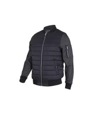 Ocieplana bluza "Bomber" czarna - styl i komfort na co dzień Ocieplana bluza "Bomber" czarna - styl i komfort na co dzień