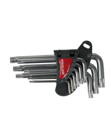 Kpl. kluczy TORX 9cz. T10-T50 - Wysoka jakość i trwałość Kpl. kluczy TORX 9cz. T10-T50 - Wysoka jakość i trwałość