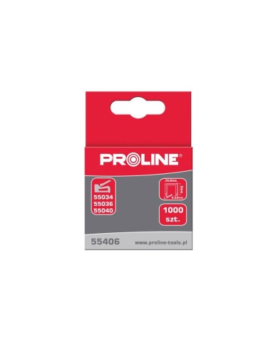 Zszywki PROLINE 8x10, 6x1.2mm typ G - Wysoka jakość i trwałość Zszywki PROLINE 8x10, 6x1.2mm typ G - Wysoka jakość i trwałość