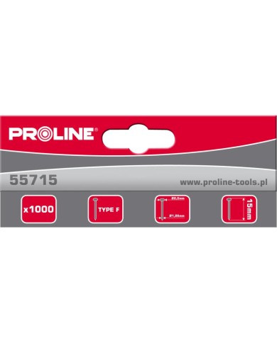 Gwoździe typ F 15mm 2.0*1,26mm - 1000 sztuk w opakowaniu Gwoździe typ F 15mm 2.0*1,26mm - 1000 sztuk w opakowaniu