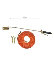 Palnik dekarski z dyfuzorem 60mm i wężem 5m - Wysoka jakość Palnik dekarski z dyfuzorem 60mm i wężem 5m - Wysoka jakość