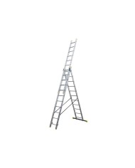 Drabina aluminiowa przemysłowa 3x14 - Wytrzymałość i bezpieczeństwo Drabina aluminiowa przemysłowa 3x14 - Wytrzymałość i bezpieczeństwo