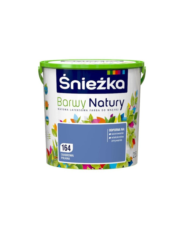 ŚNIEŻKA B.NATURY 2,5L - Chabrowa Polana | Farba Ekologiczna ŚNIEŻKA B.NATURY 2,5L - Chabrowa Polana | Farba Ekologiczna