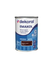Emalia Emakol Brąz 0,9L - Wysokiej Jakości Farba do Metalu Emalia Emakol Brąz 0,9L - Wysokiej Jakości Farba do Metalu